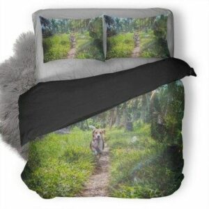 Beagle Dog In Joy Bedding Set , Comforter Set