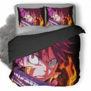 Natsu Dragneel Bedding Set , Comforter Set