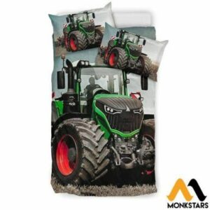 Bedding Set Fendt Tractor Beige / Twin , Comforter Set