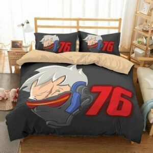 Overwatch Soldier Duvet Cover Bedding Set , Comforter Set