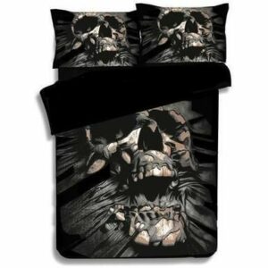 Skull #2 Duvet Cover Bedding Set , Comforter Set