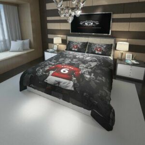 Paul Pogba Manchester F.C. #1 Duvet Cover Bedding Set , Comforter Set