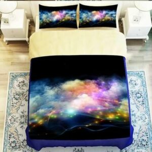 3D Galaxy Star #7 Duvet Cover Bedding Set , Comforter Set