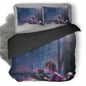 Overwatch Widowmaker #17 Duvet Cover Bedding Set , Comforter Set