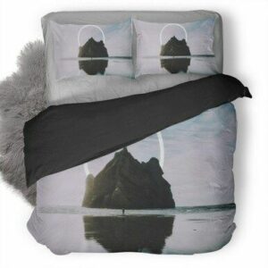 Abstract Sea Bedding Set , Comforter Set
