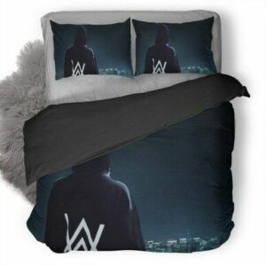 Alan Walker Standing On Edge Bedding Set , Comforter Set
