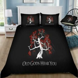 3D Customize Old Gods Hear You Bedding Set Duvet Cover , Comforter Set