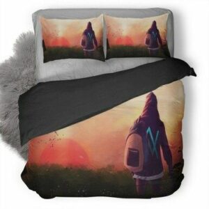 Alan Walker Artwork Bedding Set , Comforter Set