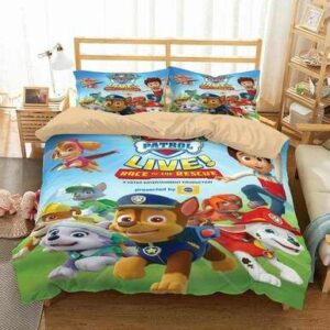 Paw Patrol #2 Duvet Cover Bedding Set , Comforter Set