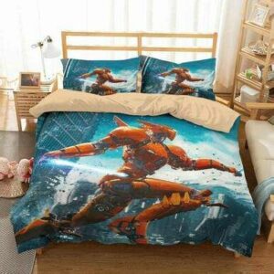 3D Customize Pacific Rim Uprising Bedding Set Duvet Cover , Comforter Set