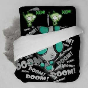 Invader Zim  Doom Bedding Set , Comforter Set