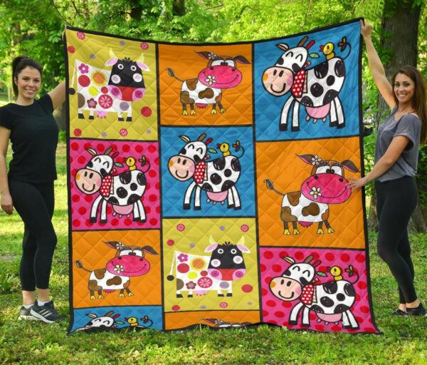 Quilt Blanket For Cow Lovers 07 Dhc02012059Td , 50 X 60 Inch, Quilt Bed Set