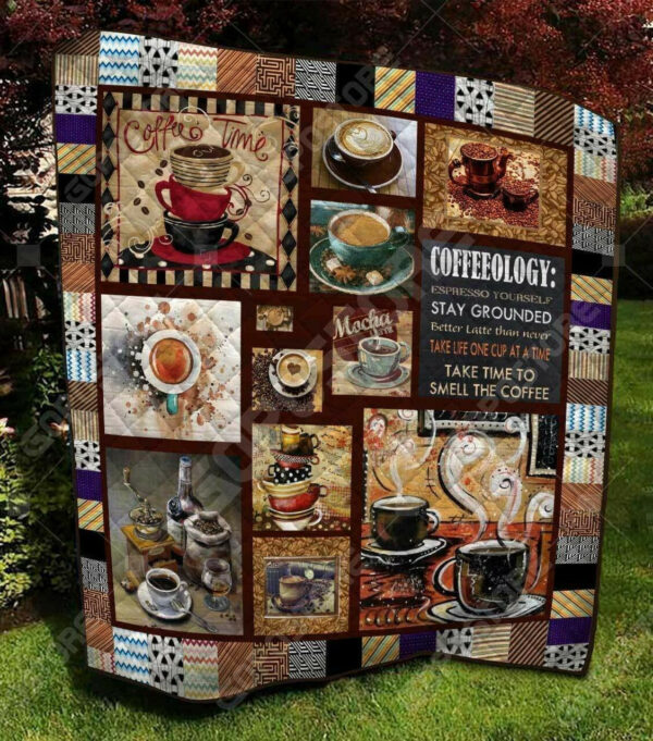 Coffee Dac081209 Quilt Blanket , 50 X 60 Inch, Quilt Bed Set