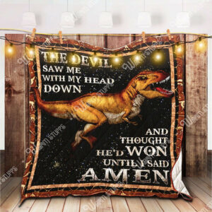 Dinosaur Quilt Blanket L03 Ll1 Dhc1312584Dd , 50 x 60 Inch, Quilt Bed Set
