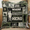 Dad To Son Who You Are Quilt Blanket Dhc040120151Td , 50 X 60 Inch, Quilt Bed Set