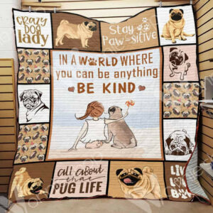 Pug Dog Blanket LNT1012066 Quilt Blanket , 50 x 60 Inch, Quilt Bed Set
