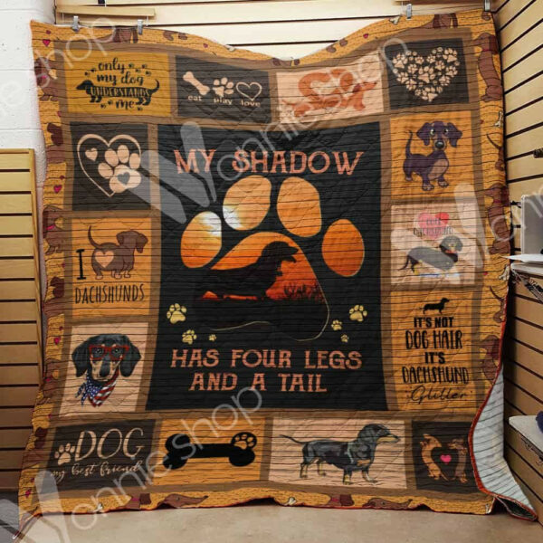 Dachshund Dog Quilt Blanket Dhc1002610Td , 50 X 60 Inch, Quilt Bed Set
