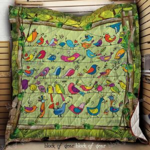 Bird CLA0810030Q Quilt Blanket , Quilt Bed Set Size Single, Twin, Full, Queen, King, Super King