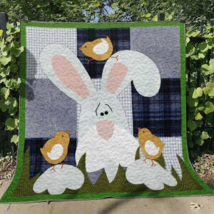Easter HM290603 Quilt Blanket , 50 x 60 Inch, Quilt Bed Set