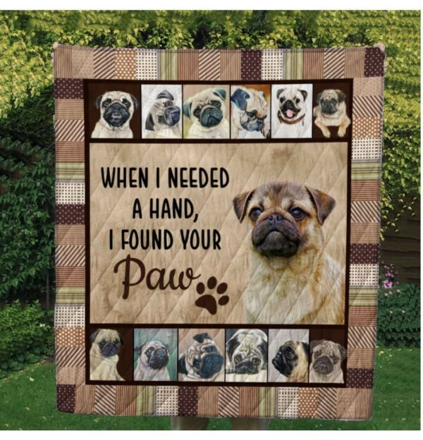 Pug Quilt Blanket Dhc1312667Vt , 50 X 60 Inch, Quilt Bed Set