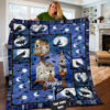 Santa Claus Snowman Merry Chirstmas Ni1411132Dt Quilt Blanket , Quilt Bed Set Size Single, Twin, Full, Queen, King, Super King