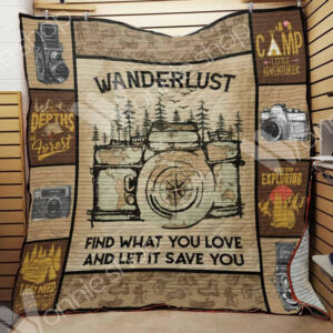Photography Camping Quilt Blanket DHC06021297TD , 50 x 60 Inch, Quilt Bed Set