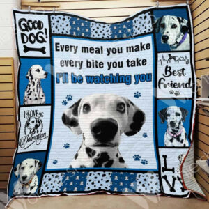 Dalmatian Dog Blanket LNT1012020 Quilt Blanket , 50 x 60 Inch, Quilt Bed Set