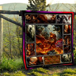 Dragon Quilt Blanket DHC0712228VT , Quilt Bed Set Size Single, Twin, Full, Queen, King, Super King