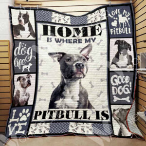 Pitbull Dog Quilt Blanket DHC05021242TD , 50 x 60 Inch, Quilt Bed Set