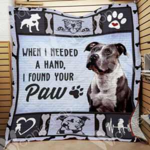 Pitbull Dog Quilt Blanket DHC0102748TD , 50 x 60 Inch, Quilt Bed Set