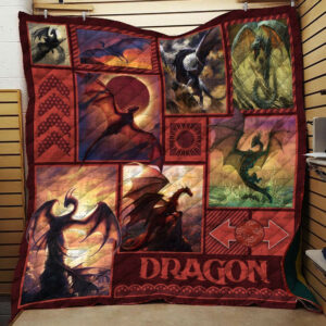 Dragon Quilt Blanket BBB210227SM , Quilt Bed Set Size Single, Twin, Full, Queen, King, Super King