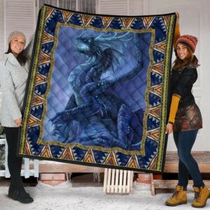Dragon Quilt Blanket Dhc09121535Dd , 50 x 60 Inch, Quilt Bed Set