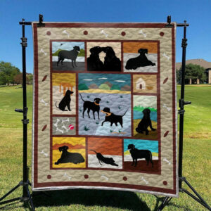 Dog Labrador TD2709347 Quilt Blanket , 50 x 60 Inch, Quilt Bed Set