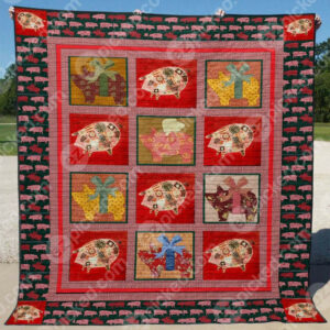 Piggy CLT170651 Quilt Blanket , 50 x 60 Inch, Quilt Bed Set