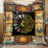 Sugar Skull Rose On Your Head Quilt Blanket Christmas Christmas Gifts Merry Christmas Holiday Gifts Gift Dhc03011206Dd , 50 X 60 Inch, Quilt Bed Set