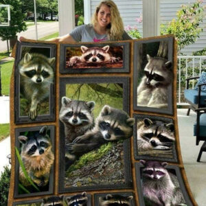 Raccoon CLA0810395Q Quilt Blanket , 50 x 60 Inch, Quilt Bed Set