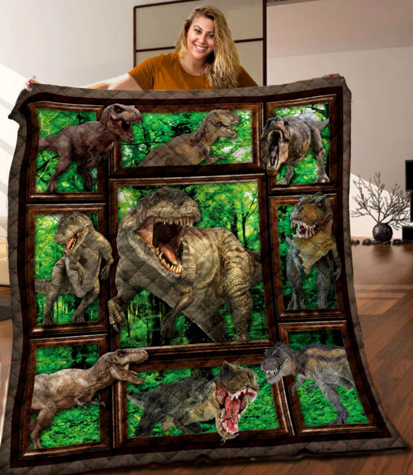 Dinosaur Quilt Blanket C9B290502Hd , 50 X 60 Inch, Quilt Bed Set