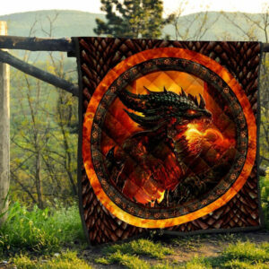 Dragon Quilt Blanket DHC0712234VT , 50 x 60 Inch, Quilt Bed Set
