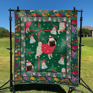 Pug Dog TD2709558 Quilt Blanket , 50 x 60 Inch, Quilt Bed Set