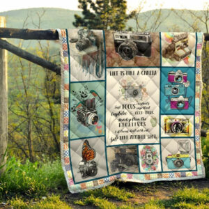 Photograph Quilt Blanket DHC13121859VT , 50 x 60 Inch, Quilt Bed Set