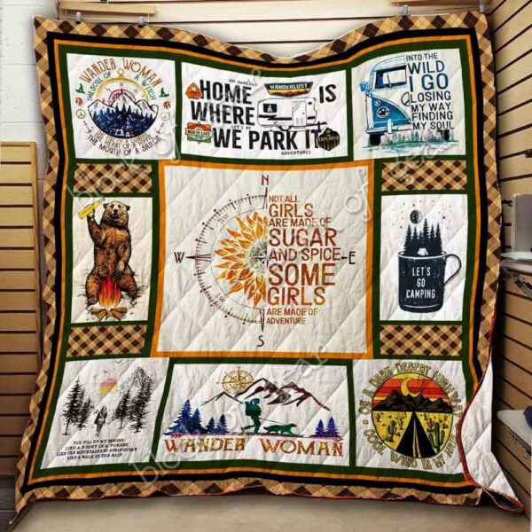 Camping Cl19100171Mdq Quilt Blanket , 50 X 60 Inch, Quilt Bed Set
