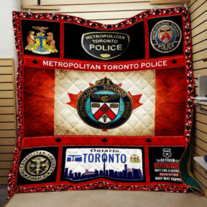 Police Quilt Blanket DHC0910672VT , 50 x 60 Inch, Quilt Bed Set
