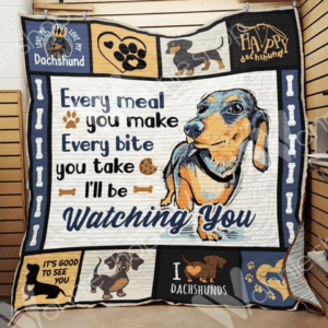 Dachshund I Am So Funny Yo Quilt Blanket Dhc04011570Dd , 50 x 60 Inch, Quilt Bed Set