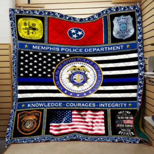 Police Quilt Blanket DHC3112378VT , Quilt Bed Set Size Single, Twin, Full, Queen, King, Super King