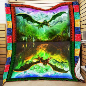 Dragon Fly Quilt Blanket Dhc1312188Dd , 50 x 60 Inch, Quilt Bed Set