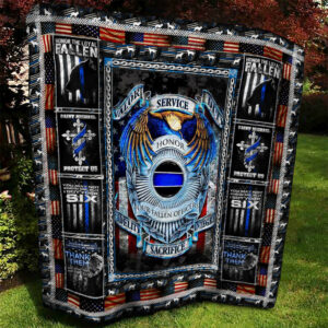 Police Quilt Blanket MMM150602MI , 50 x 60 Inch, Quilt Bed Set