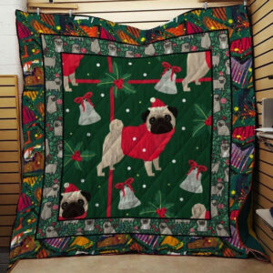 Pug Quilt Blanket DHC13123894VT , 50 x 60 Inch, Quilt Bed Set