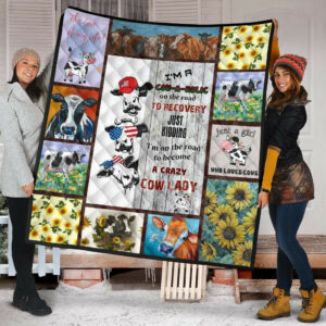 Quilt Blanket For Cow Lovers 11 DHC02012058TD , Quilt Bed Set Size Single, Twin, Full, Queen, King, Super King