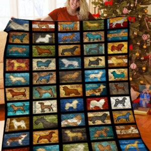 Dog Quilt Blanket CCC25102456 , 50 x 60 Inch, Quilt Bed Set