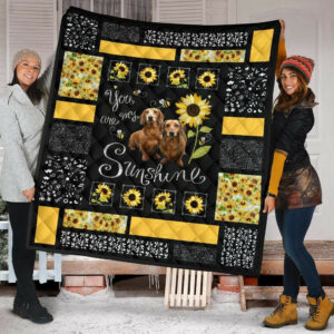 Dachshund Quilt Blanket Dhc09121405Dd , 50 x 60 Inch, Quilt Bed Set